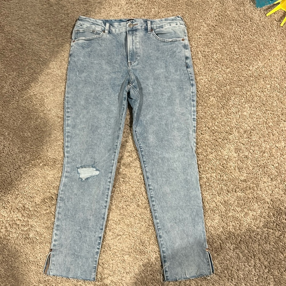 Express Skinny High rise stretch jeans